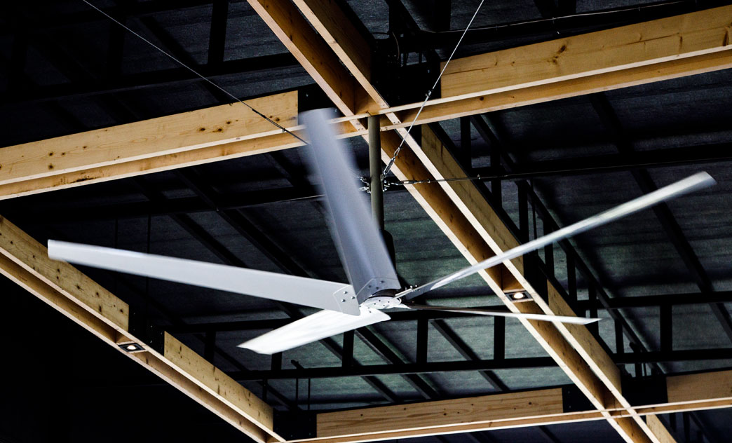 We Build the World’s Most Energy Saving Big Fans. 